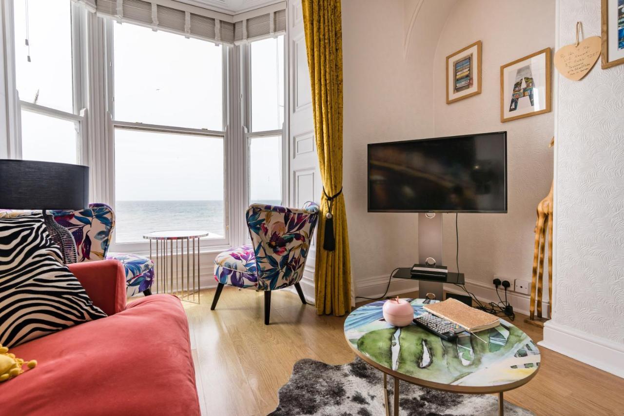 Sea View Ar Lan Y Mor Luxury Apartment Абериствіт Екстер'єр фото